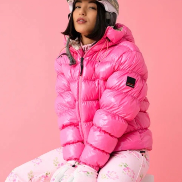 BOGNER love shack fancy down puffer  jacket M - Picture 1 of 6